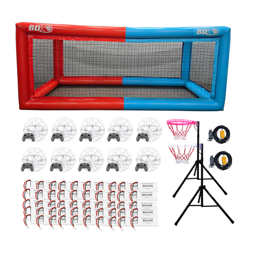 드론농구 패키지 에어바운스경기장 발킨